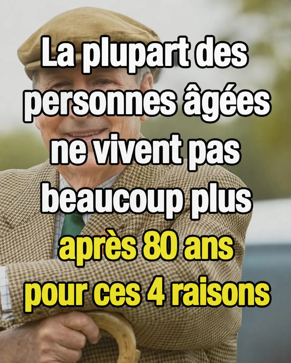 Ce qui rend vraiment heureux après 80 ans (et ce n’est pas ce qu’on croit)