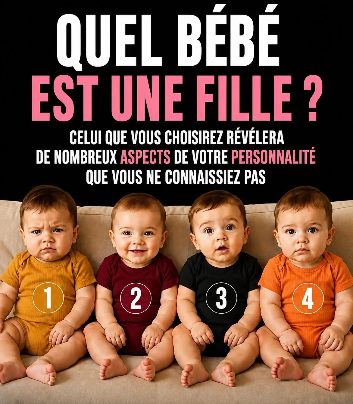 Ce quiz bébé ultra-viral révèle votre personnalité en un seul coup d’œil