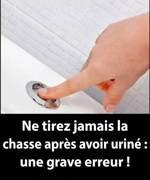 Pourquoi il ne faut pas toujours tirer la chasse d’eau après avoir fait pipi